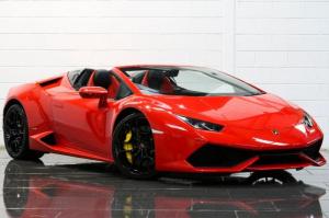 Lamborghini Huracan LP610-4 Spyder Rosso Mars 2016 года